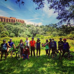 Andalucía Geographic - Ruta en bicicleta hacía Munigua, Sierra Norte de Sevilla