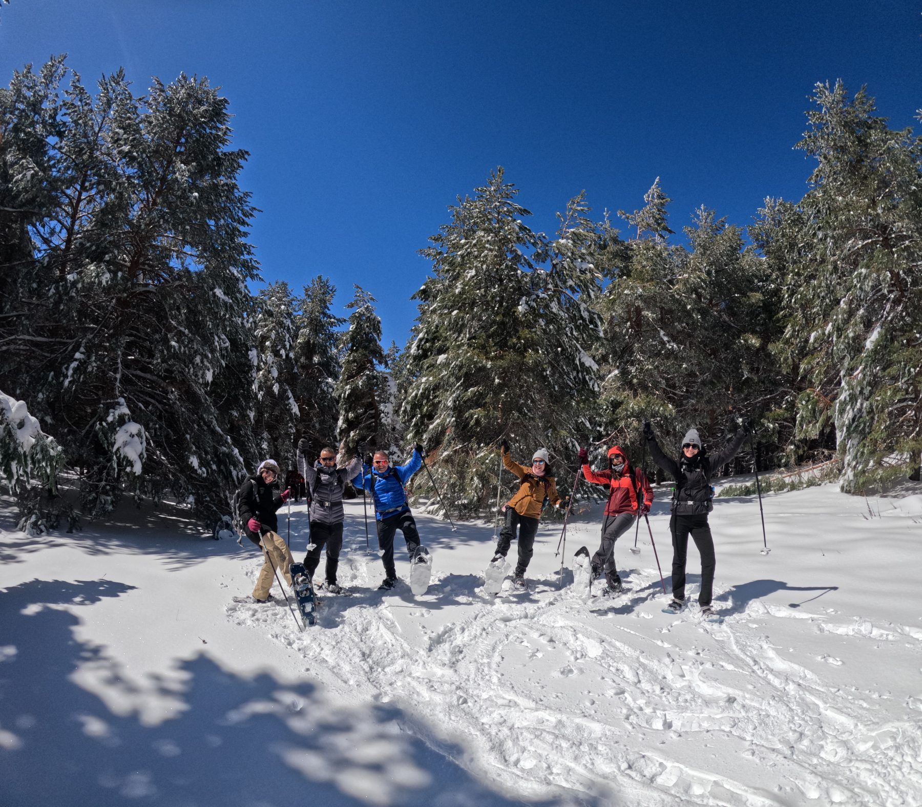 Raquetas de nieve - Sierra Nevada - Provincia de Granada