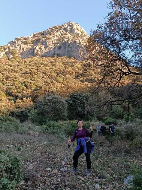 Senderismo en la Sierra de Grazalema cerca de Benamahoma