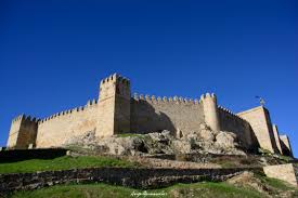 Vista panorámica del Castillo de Moclín en la provincia de Granada