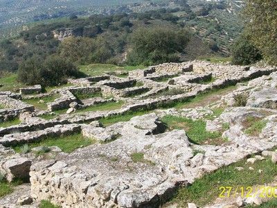 Restos arqueológicos visigodos en Montefrrio